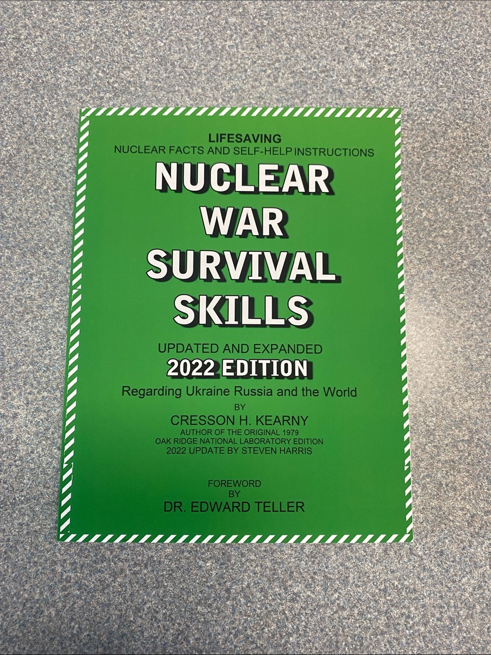 Nuclear War Survival Skills Book NEW 2022 Edition Paper Back